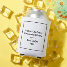 カスタムできるクーラー - オリジナルデザインのプルタブ式缶ホルダー