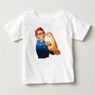 カスタムでクラシックなRosieリベッター ベビーTシャツ