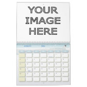 カスタムでパーソナライズで空白のなカレンダーのテンプレート カレンダー (1月 2026)