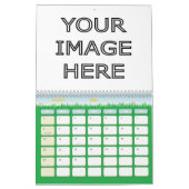 カスタムでパーソナライズで空白のなカレンダーのテンプレート カレンダー (3月 2026)