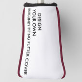 カスタムでパーソナライズで赤い運搬人のゴルフクラブカバー ゴルフヘッドカバー (回転90)