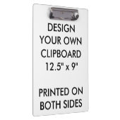 カスタムでパーソナライズなクリップボード-手紙及びA4サイズ クリップボード (右)