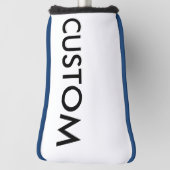 カスタムでパーソナライズなゴルフクラブカバーブランクのテンプレート ゴルフヘッドカバー (回転90)