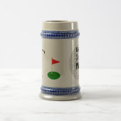 カスタムでパーソナライズなゴルフビールのジョッキ ビールジョッキ (中央)