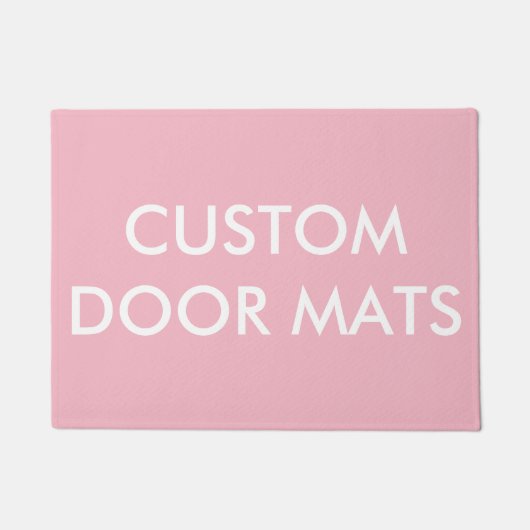 カスタムでパーソナライズなドア・マットのブランクのテンプレート ドアマット (正面)
