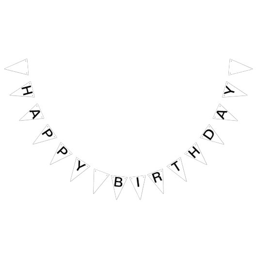 カスタムでパーソナライズなハッピーバースデーの旗の旗布 バンティングフラッグ (全)