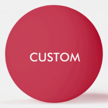 カスタムでパーソナライズなピンポン球のブランクのテンプレート