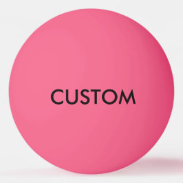 カスタムでパーソナライズなピンポン球のブランクのテンプレート 卓球ボール