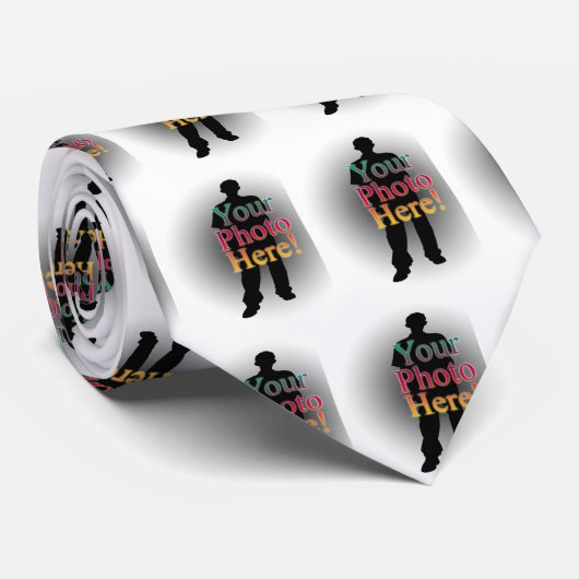 カスタムでパーソナライズな写真を作成して下さい ネクタイ (ロール)