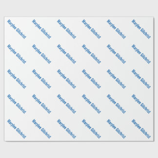 カスタムでパーソナライズな包装紙 ラッピングペーパー