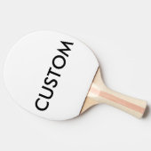 カスタムでパーソナライズな卓球ラケット(こうもり)のブランク 卓球ラケット (横)