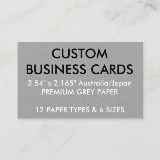 カスタムでパーソナライズな名刺の空白のなテンプレート 名刺 (正面)