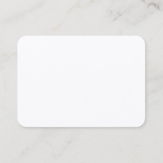 カスタムでパーソナライズな名刺の空白のなテンプレート 名刺 (裏面)