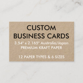 カスタムでパーソナライズな名刺の空白のなテンプレート 名刺