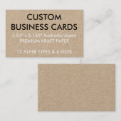 カスタムでパーソナライズな名刺の空白のなテンプレート 名刺 (正面/裏面)