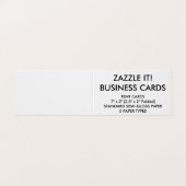 カスタムでパーソナライズな本によって折られる名刺 名刺 (外部フラット)