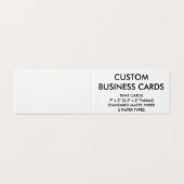 カスタムでパーソナライズな本によって折られる名刺 名刺 (外部フラット)