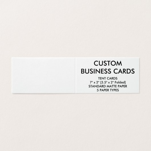 カスタムでパーソナライズな本によって折られる名刺 名刺 (外部フラット)
