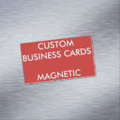 カスタムでパーソナライズな磁気名刺のブランク マグネット名刺 (インサイチュ)