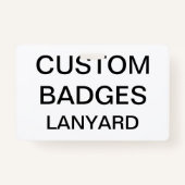 カスタムでパーソナライズな締縄のバッジ バッジ (正面)