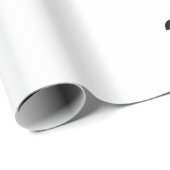 カスタムでパーソナライズな30" x 6'無光沢の包装紙 ラッピングペーパー (ロールコーナー)