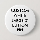 カスタムでパーソナライズな3"大きいボタンPinのバッジ 缶バッジ (正面)