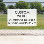 カスタムでパーソナライズな3' x 5"屋外の旗 横断幕 (インサイチュ)