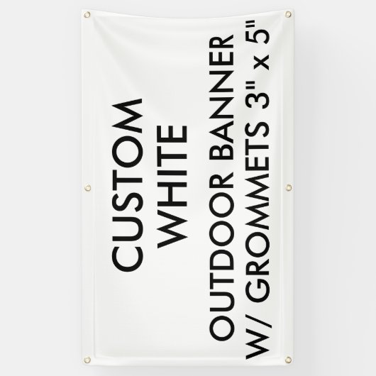 カスタムでパーソナライズな3' x 5"屋外の旗 横断幕 (縦)