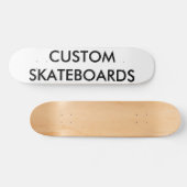 カスタムでパーソナライズな7 ¾" Compのスケートボードのデッキ スケートボード (横)