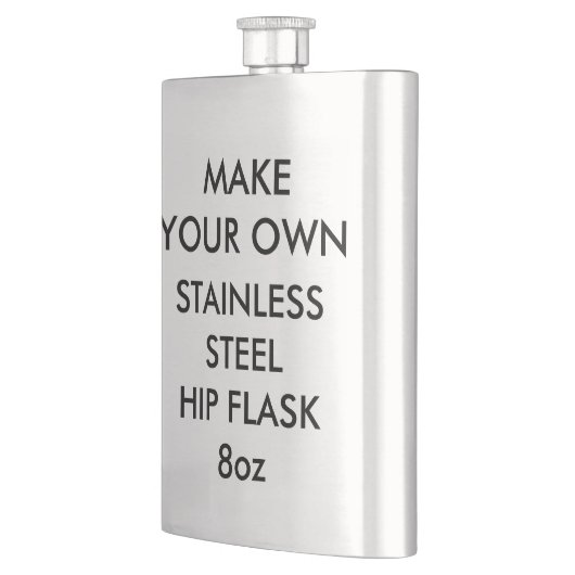 カスタムでパーソナライズな8ozステンレス鋼のスキットル フラスク (左)