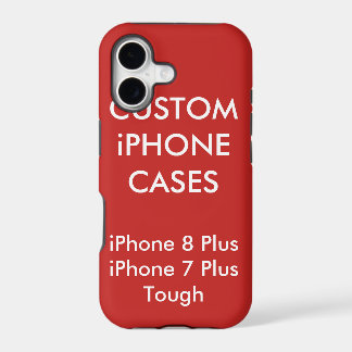 カスタムでパーソナライズなiPhone 8のプラスの堅い薬莢