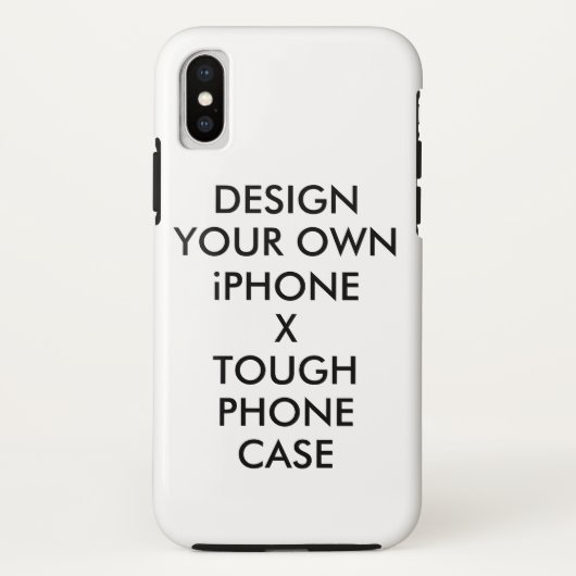 カスタムでパーソナライズなiPhone Xの堅い電話箱 Case-Mate iPhoneケース (裏面)