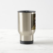 カスタムで冷笑的な犬のタンブラー トラベルマグ (中央)