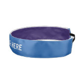 カスタムで厚いヘッドバンドのテンプレートはあなた専有物を作ります アスレチックヘッドバンド (右)