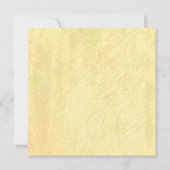 カスタムで地中海のなオリーブ及び黄色い昼食会- 招待状 (裏面)