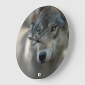 カスタムで大きい円形の柱時計 ラージ壁時計 (傾斜)