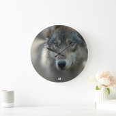 カスタムで大きい円形の柱時計 ラージ壁時計 (ホーム)