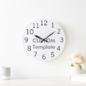 カスタムで大きい10.75"円形の柱時計新しいゴシック様式L. ラージ壁時計 (ホーム)