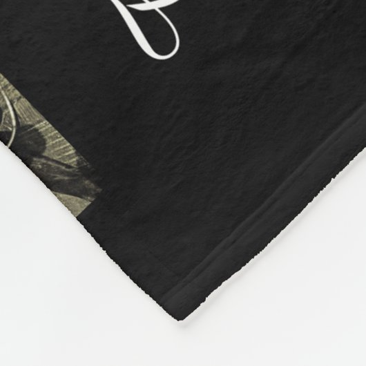 カスタムで数々のな写真の名前のモザイク写真のコラージュ フリースブランケット (角)