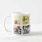 カスタムで最も最高のなパパは写真のコラージュを個人化なります加えます コーヒーマグカップ (左)