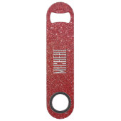 カスタムで赤いグリッターの一見の速度の栓抜き スピード栓抜き (裏面)