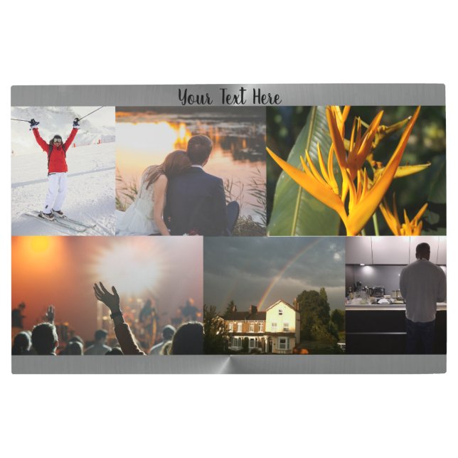 カスタムで金属の壁画に写真を印刷 メタルプリント (正面)