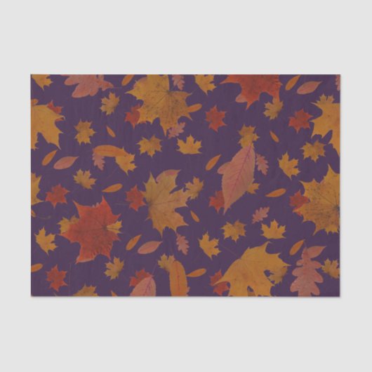 カスタムで青い色の金紅葉 薄葉紙 (正面)