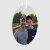 カスタムで/名前入りな写真のオーナメント- 2016年 オーナメント (正面)