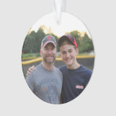 カスタムで/名前入りな写真のオーナメント- 2016年 オーナメント (正面)