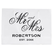 カスタムとミセス・ニューライウェッズは大結婚型抱き枕 ラージペーパーバッグ (裏面)