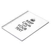 カスタムなあなた自身のテキストカラーを加えるために穏やかなノートを保って下さい ノートブック (左側)