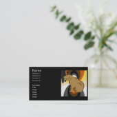 カスタムなくまのプライドの名刺 名刺 (スタンド正面)