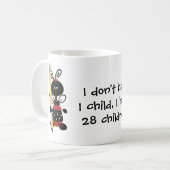 カスタムなてんとう虫の先生のマグ マグカップ (正面左)