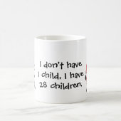 カスタムなてんとう虫の先生のマグ マグカップ (中央)